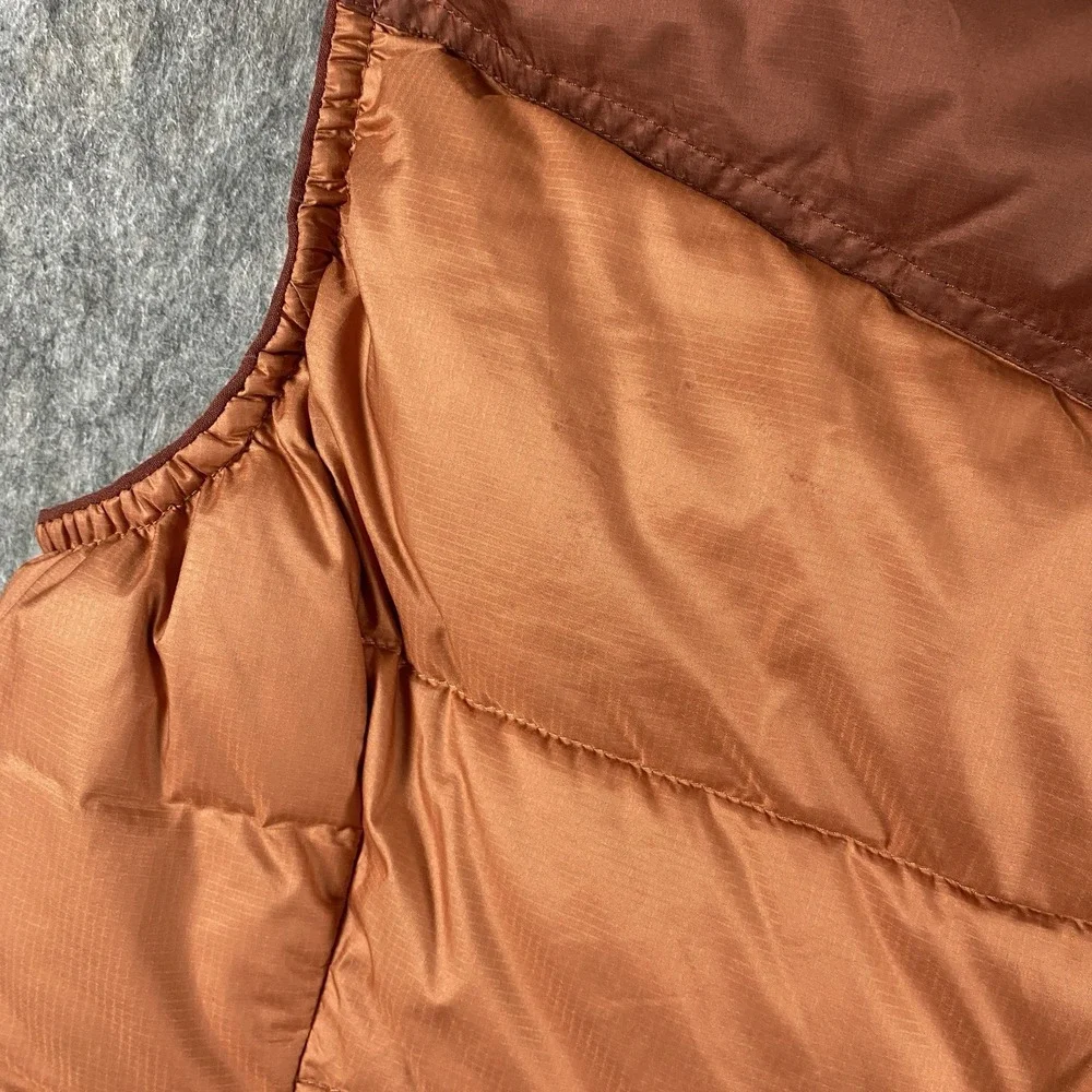 Outdoor Research Transcendent Down Vest‎ Women's Medium Orange Burgundy Gorpcore